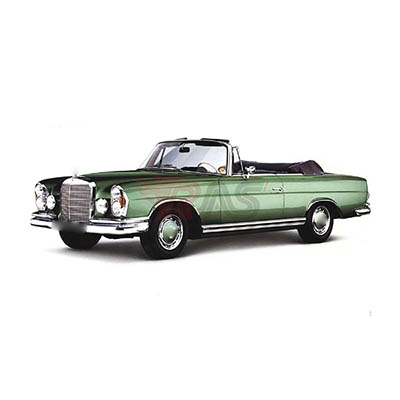 MERCEDES-BENZ CABRIOLET (W111, W112) 09-1961/12-1971